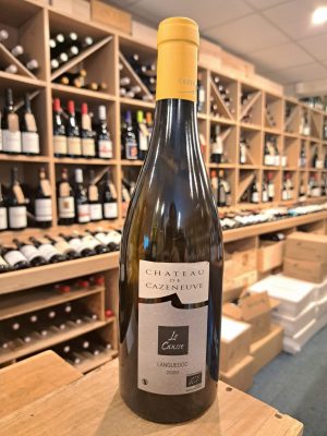 Château de Cazeneuve, Le Causse, Blanc, 2020, Pic Saint Loup