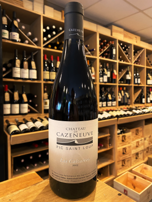 Château de Cazeneuve, Les Calcaires, Rouge, 2022, Pic Saint Loup
